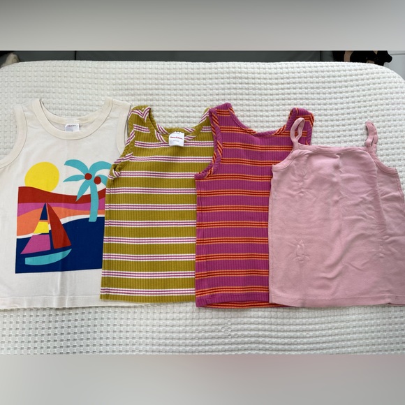 Hanna Andersson Other - Hanna Andersson || Girls Size 5 Spring Summer Tank Bundle